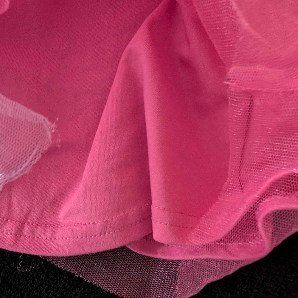 My Little Pony Friendship Is Magic Tulle Glitter Girls Dress Rainbow Princess - Picture 6 of 13